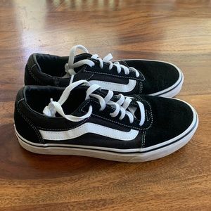 Black Vans great condition